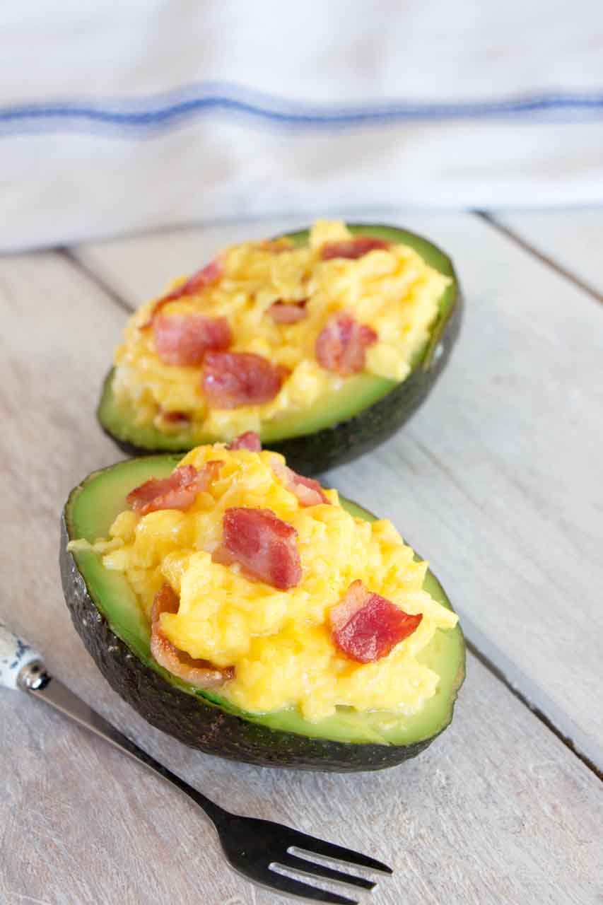 Keto Avocado Egg Breakfast
