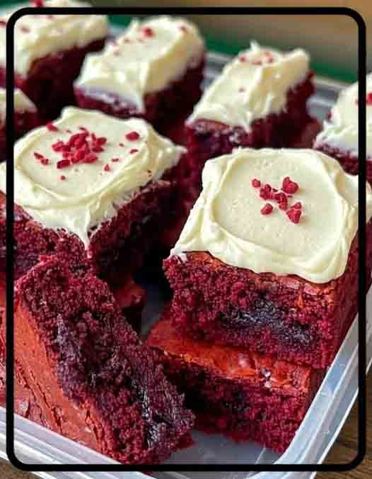Keto Homemade Red Velvet Brownies – Rich, Fudgy & Perfectly Low-Carb