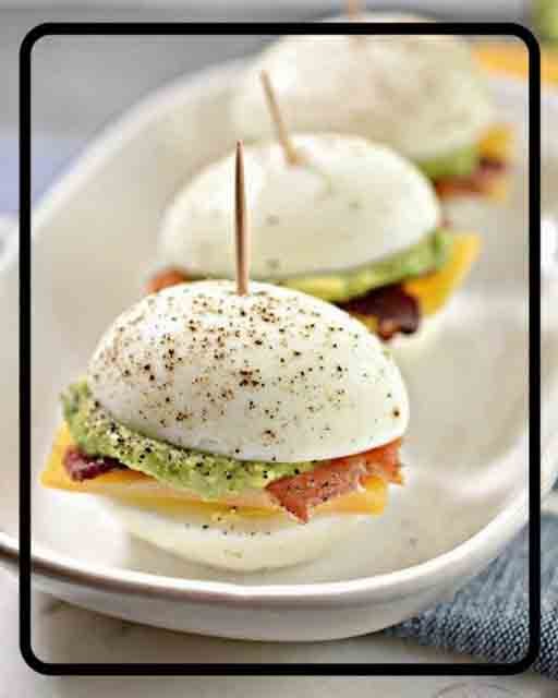 Keto Bacon, Egg & Cheese Sliders – Easy Low-Carb Party Appetizer Recipe