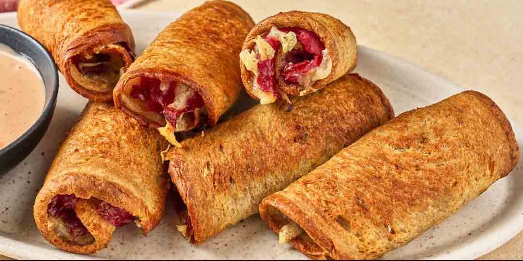 Keto Crispy Reuben Roll-Ups Crunch – Easy Low-Carb Snack Recipe